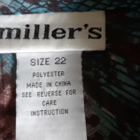 Animal print sheer tunic 22 - Picture 4 of 7